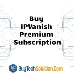 Buy IPVanish Premium Subscription
